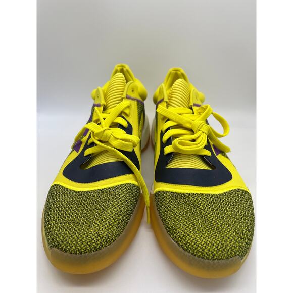 Adidas Marquee Boost Low Yellow/Purple Basketball Men's G27743 Size 15 - Picture 7 of 12